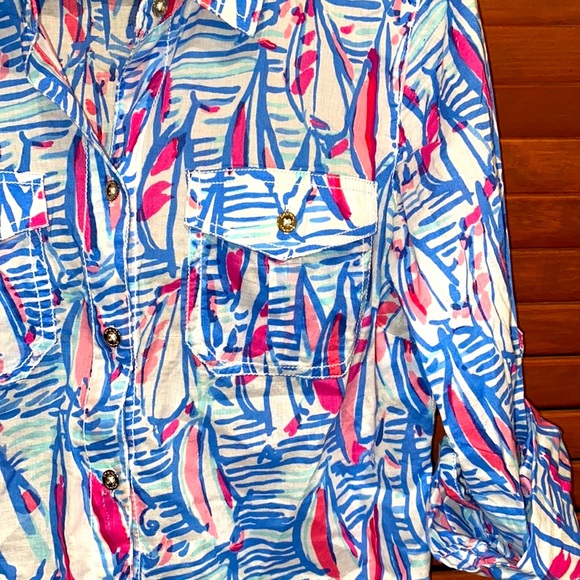 Lilly Pulitzer - red right return pattern - Picture 2 of 10